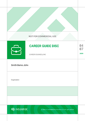 Career Guide DISC – Career counselling