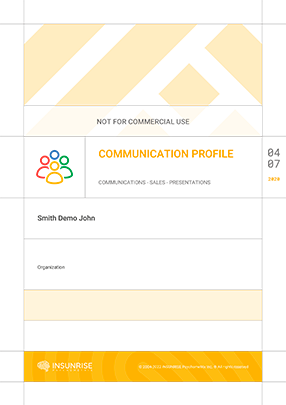 Communication Profile Communications - Sales – Presentations